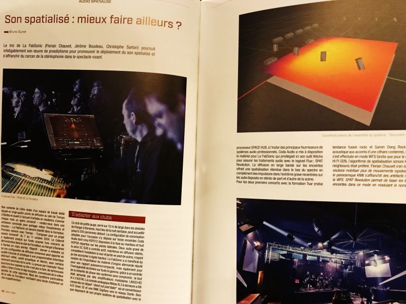 La Revue AS revient sur Immersive live #1 dans son N° d’octobre 2024